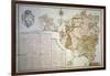 Jurisdictional Map of Grand Duchy of Tuscany-null-Framed Giclee Print