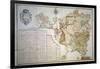 Jurisdictional Map of Grand Duchy of Tuscany-null-Framed Giclee Print