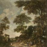 Arcadian Landscape Murals in the Garden Room of the Main Floor of the Amsterdam House Herengracht-Jurriaan Andriessen-Art Print