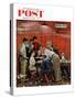 "Jury" or "Holdout" Saturday Evening Post Cover, February 14,1959-Norman Rockwell-Stretched Canvas