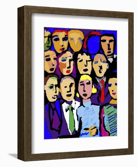 Jury Panel-Diana Ong-Framed Giclee Print