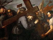Jesus Portant La Croix - Christ Carrying the Cross - Jose De Ribera (1591-1652). Oil on Canvas, C.-Jusepe de Ribera-Giclee Print