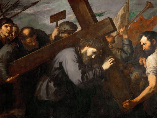 'Jesus Portant La Croix - Christ Carrying the Cross - Jose De Ribera ...
