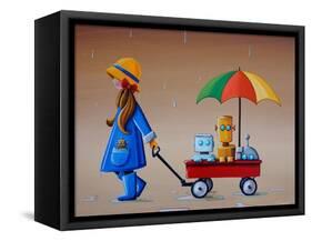 Just Another Rainy Day-Cindy Thornton-Framed Stretched Canvas