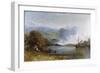 Just Arrived by the Sloop (In the Conway Valley, North Wales), 1889-Henry Clarence Whaite-Framed Giclee Print