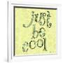 Just Be Cool-Robbin Rawlings-Framed Art Print