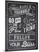 Just Be You I-Pela Studio-Mounted Art Print