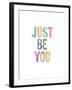 Just Be You-Brett Wilson-Framed Art Print