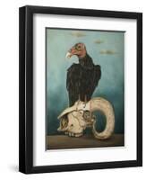 Just Bones 1-Leah Saulnier-Framed Premium Giclee Print