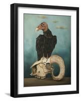 Just Bones 1-Leah Saulnier-Framed Giclee Print