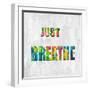 Just Breathe in Color-Jamie MacDowell-Framed Art Print