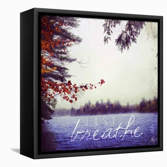 Just Breathe-Kimberly Glover-Framed Stretched Canvas