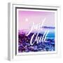 Just Chill Two-Milli Villa-Framed Art Print