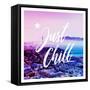 Just Chill Two-Milli Villa-Framed Stretched Canvas