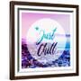 Just Chill-Milli Villa-Framed Art Print
