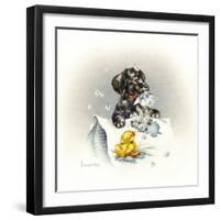 Just Ducky-Peggy Harris-Framed Premium Giclee Print