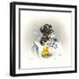 Just Ducky-Peggy Harris-Framed Premium Giclee Print