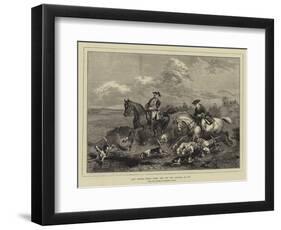 Just Found, Hold Hard, and Let the Hounds Go By-null-Framed Premium Giclee Print