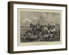Just Found, Hold Hard, and Let the Hounds Go By-null-Framed Giclee Print
