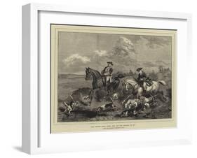 Just Found, Hold Hard, and Let the Hounds Go By-null-Framed Giclee Print