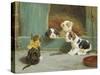 Just Good Friends-John Dollman-Stretched Canvas