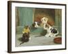 Just Good Friends-John Dollman-Framed Giclee Print