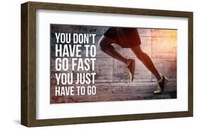 Just Have to Go-Sports Mania-Framed Art Print