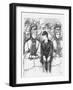 Just Hint a Fault, 1872-George Du Maurier-Framed Giclee Print