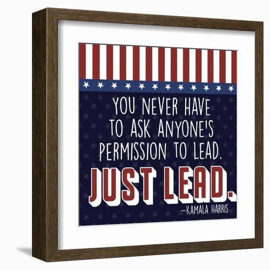 Just Lead-Marcus Prime-Framed Art Print