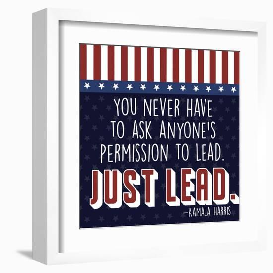 Just Lead-Marcus Prime-Framed Art Print