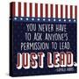 Just Lead-Marcus Prime-Stretched Canvas