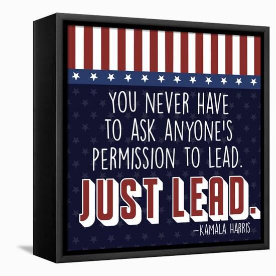 Just Lead-Marcus Prime-Framed Stretched Canvas