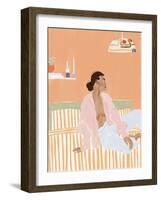 Just Let Me Chill-Ivy Green Illustrations-Framed Giclee Print