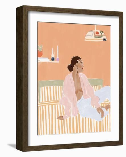 Just Let Me Chill-Ivy Green Illustrations-Framed Giclee Print