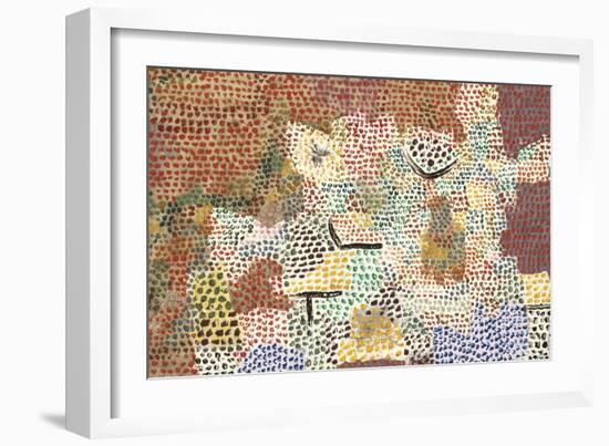 Just Like a Garden Run Wild; Wie Ein Verwilderter Garten-Paul Klee-Framed Giclee Print