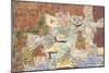 Just Like a Garden Run Wild; Wie Ein Verwilderter Garten-Paul Klee-Mounted Giclee Print