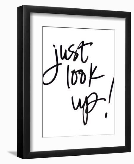 Just Look Up-null-Framed Art Print