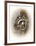 Just Lookin-Peggy Harris-Framed Giclee Print