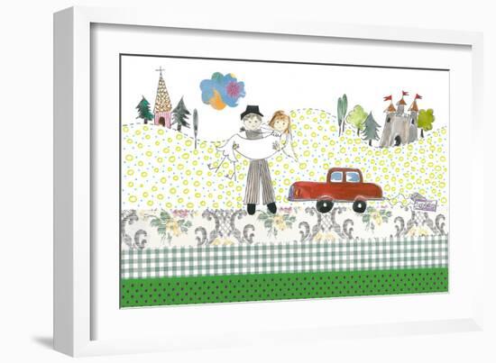 Just Married-Effie Zafiropoulou-Framed Giclee Print