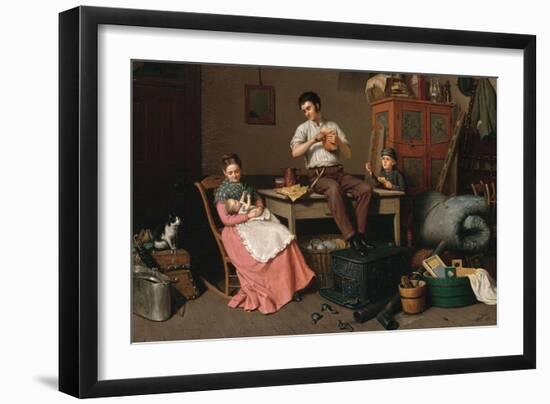 Just Moved-Henry Mosler-Framed Art Print