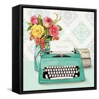 Just My Type Vintage Vignette-Art Atelier Alliance-Framed Stretched Canvas