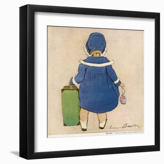 Just Off by Muriel Dawson-Muriel Dawson-Framed Art Print