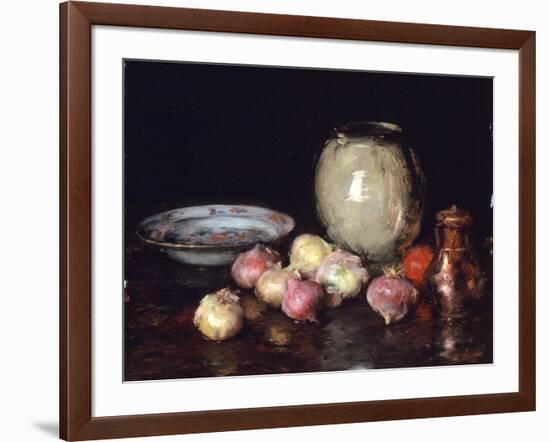 Just Onions, 1912-William Merritt Chase-Framed Giclee Print