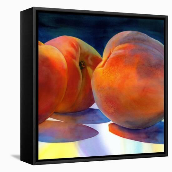 Just Peachy-Terri Hill-Framed Stretched Canvas