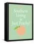 Just Peachy-Joanne Paynter Design-Framed Stretched Canvas