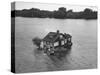 Just Room Enough Island, One of Thousand Islands in St. Lawrence River-Peter Stackpole-Stretched Canvas