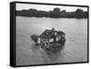 Just Room Enough Island, One of Thousand Islands in St. Lawrence River-Peter Stackpole-Framed Stretched Canvas