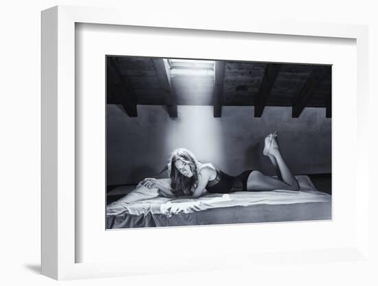 Just Sara...-Fabrizio Micheli-Framed Photographic Print