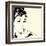 Just Smokin Audrey Hepburn-Pop Art Queen-Framed Giclee Print