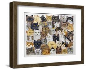 Just the Cat's Whisker-Pat Scott-Framed Giclee Print